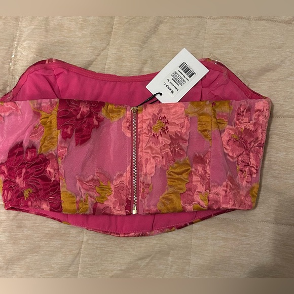 Brailey Bustier Top - size US 6 in Pink - Picture 3 of 5